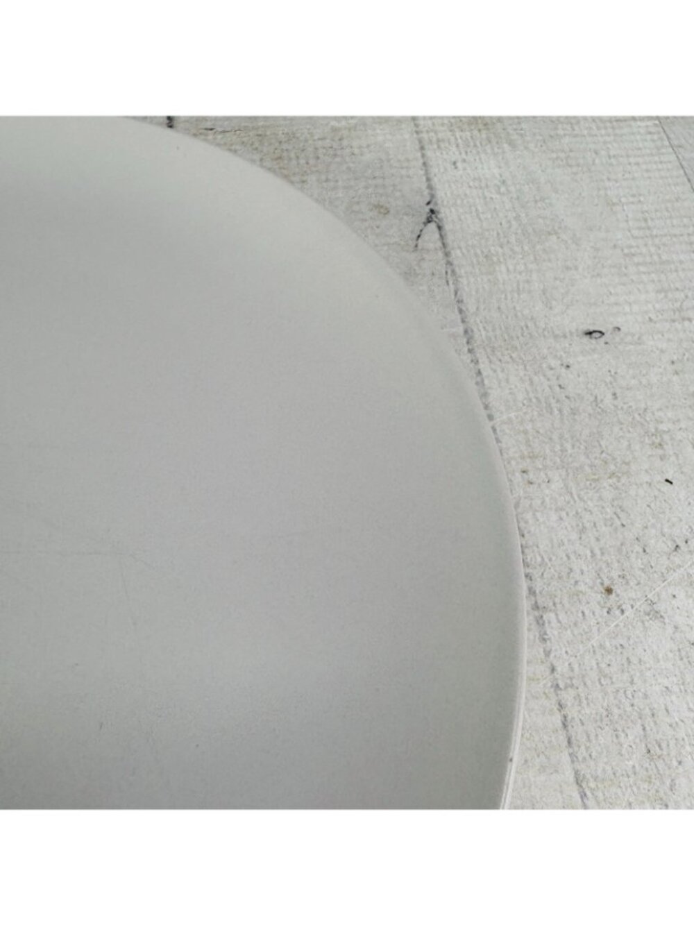 Ikea of Sweden 12011 Solid Gray Matte Round Stoneware 10.25" Dinner Plates Set 2 - Picture 12 of 14